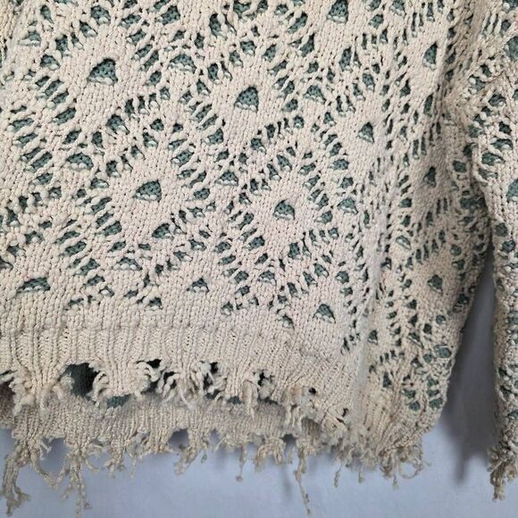 Gimmicks by BKE Distressed Open Knit Sweater XL - Picture 3 of 7